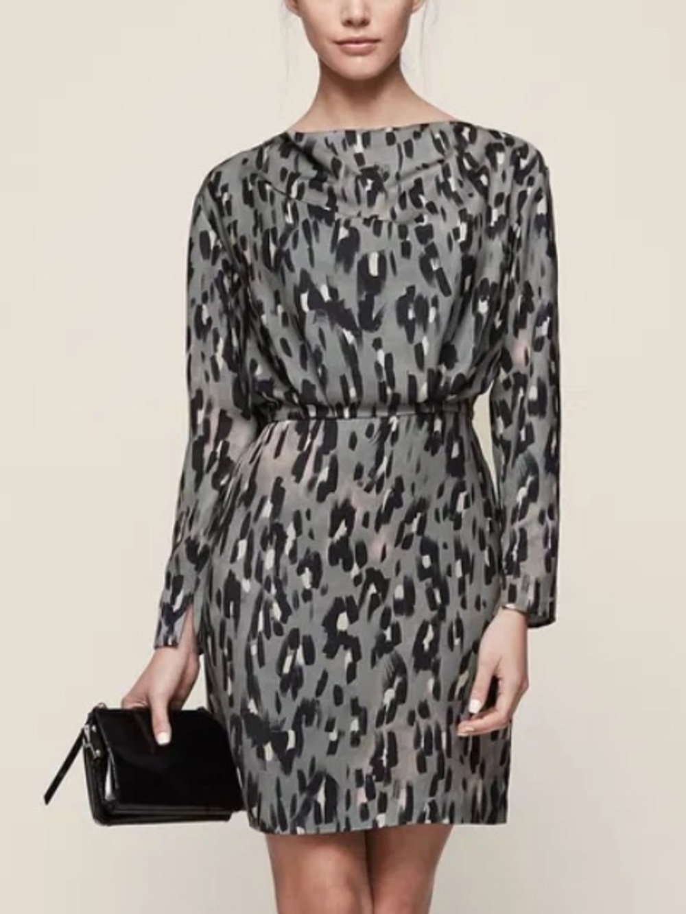 Reiss Lotta Leopard Dress, size 6
(US 6 / EU 38) worn once!